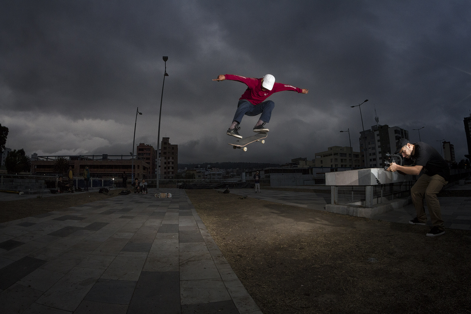 Yohan Reyes HeelFlip plataforma norte .